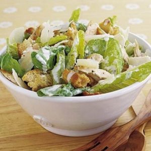 Chicken Caesar salad